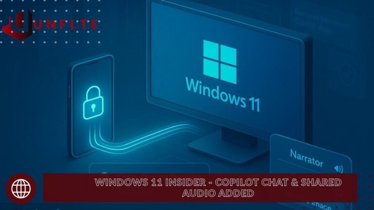 Windows 11 Insider - Copilot Chat & Shared Audio Added