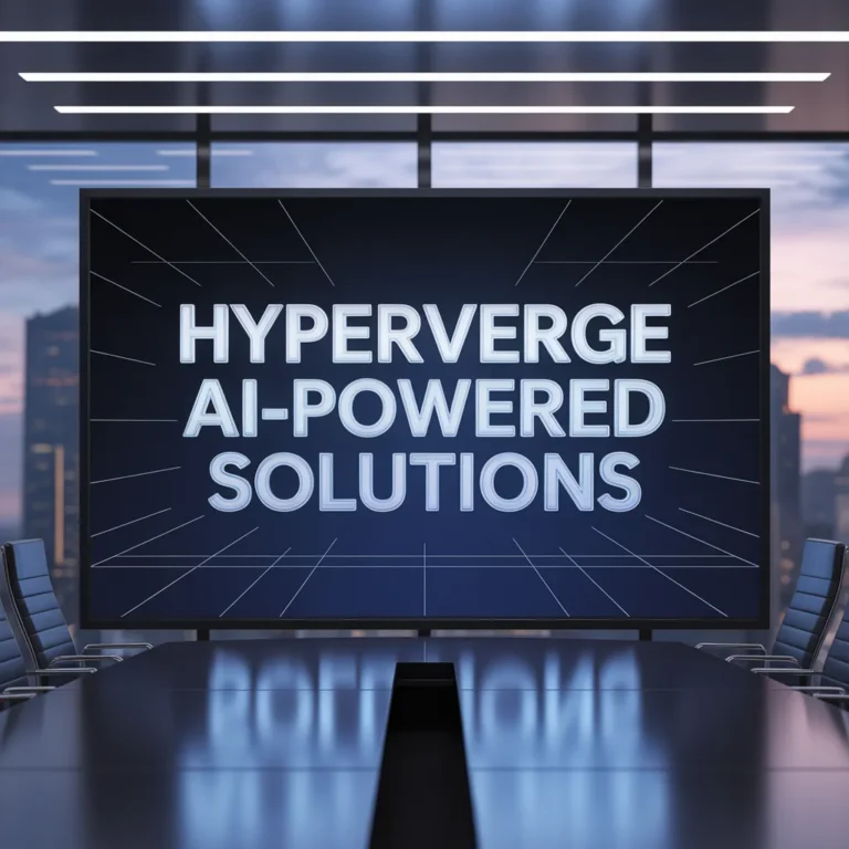 Hyperverge: The Ultimate Guide to AI-Powered Solutions for Modern Businesses Hyperverge